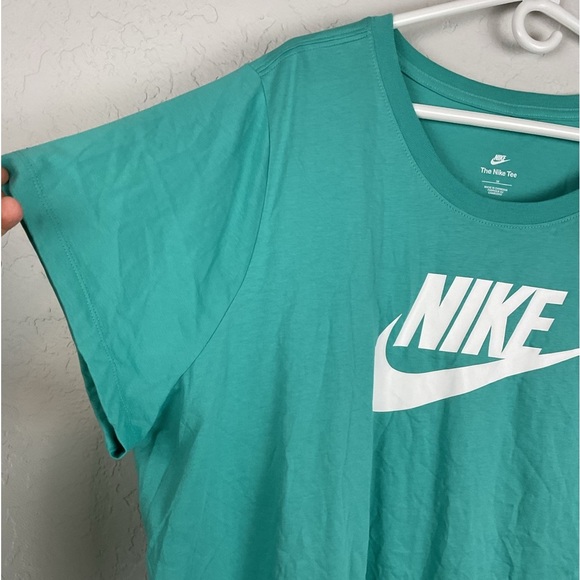 NWT Women’s Teal Seafoam Green Nike Tee Size 3X Lightweight - Picture 6 of 7